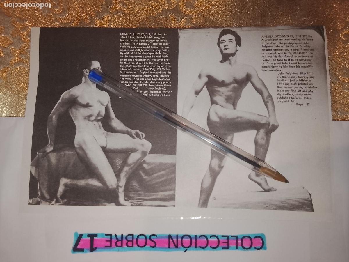 Outros: hoja tematica gay artistica fotografica o comic hombre erotico desnudos culturismo homo sexo EROTICA