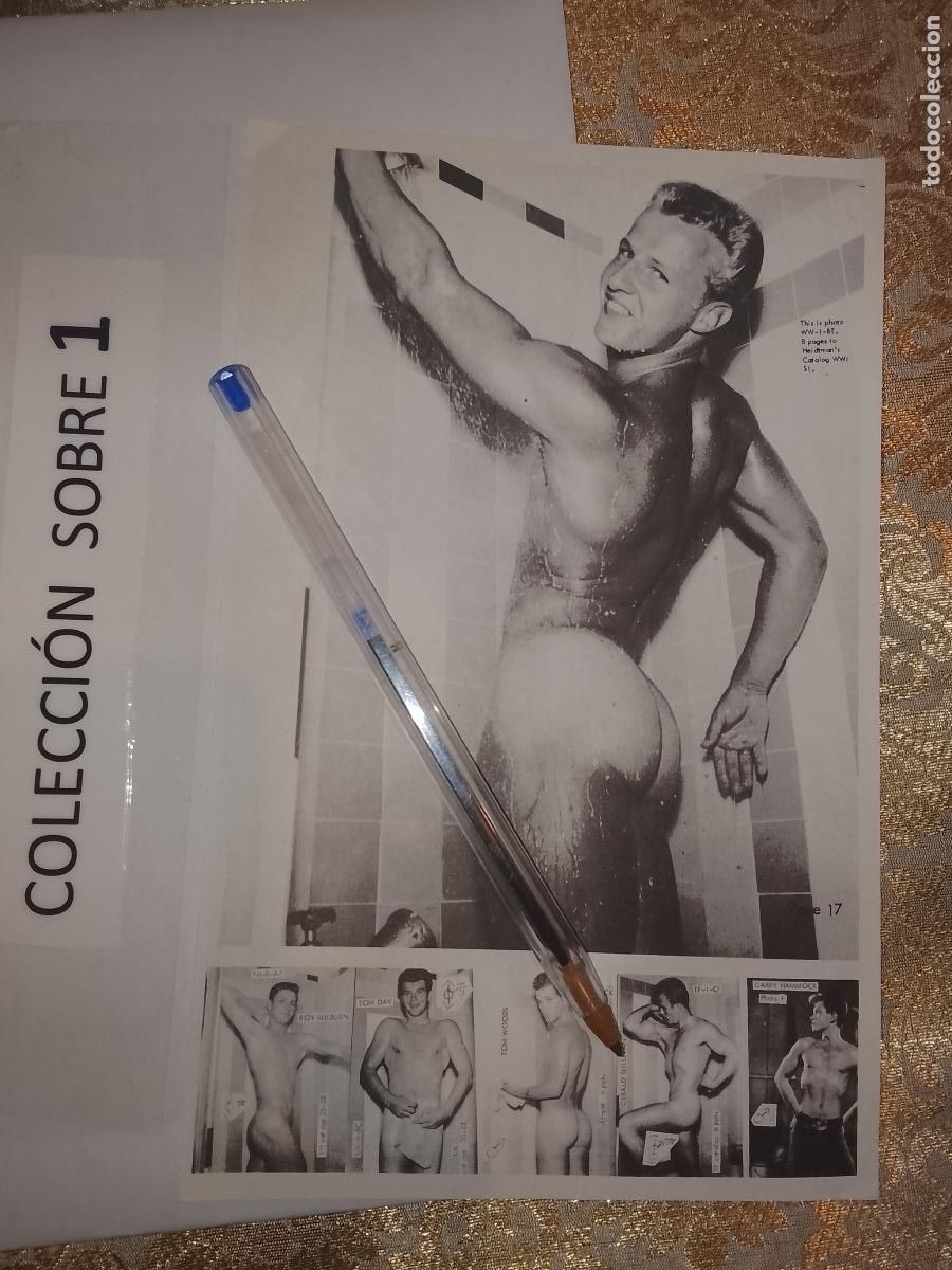 Outros: hoja tematica gay artistica fotografica o comic hombre erotico desnudos culturismo homo sexo EROTICA