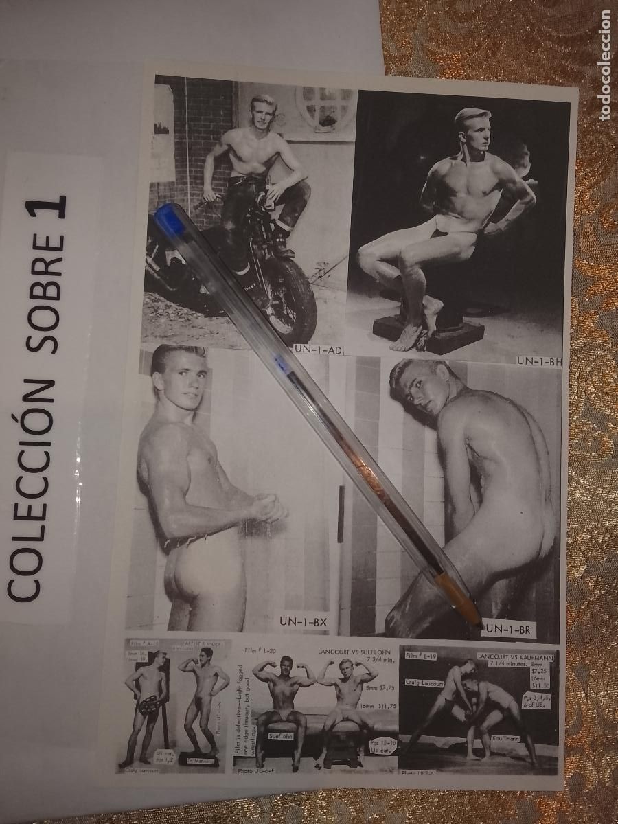Outros: hoja tematica gay artistica fotografica o comic hombre erotico desnudos culturismo homo sexo EROTICA