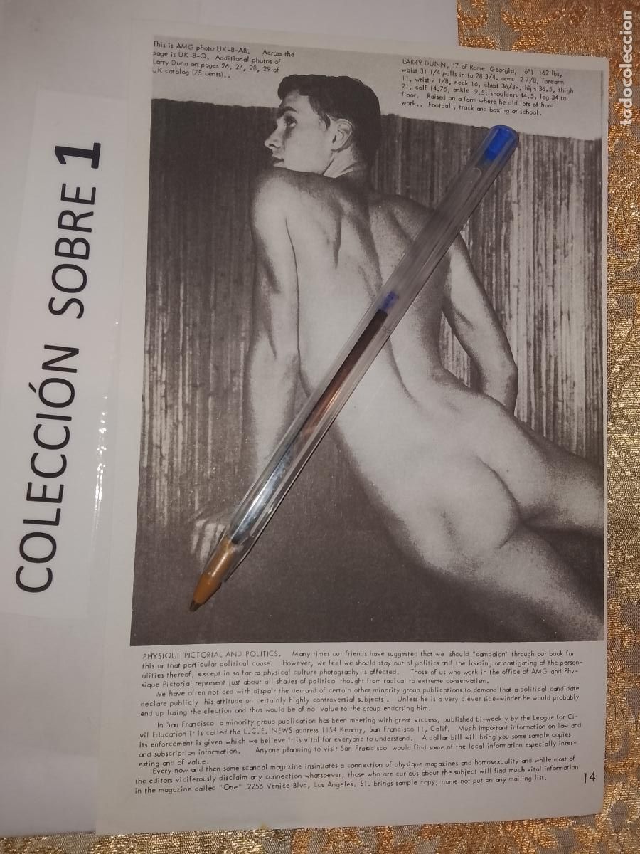 Outros: hoja tematica gay artistica fotografica o comic hombre erotico desnudos culturismo homo sexo EROTICA