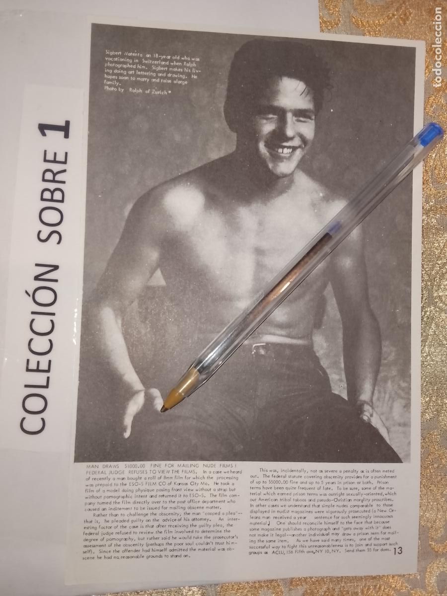Outros: hoja tematica gay artistica fotografica o comic hombre erotico desnudos culturismo homo sexo EROTICA