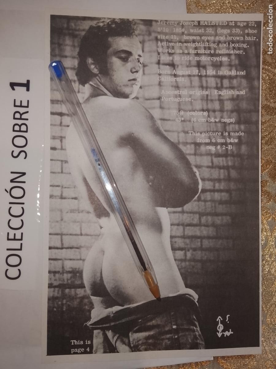 Outros: hoja tematica gay artistica fotografica o comic hombre erotico desnudos culturismo homo sexo EROTICA
