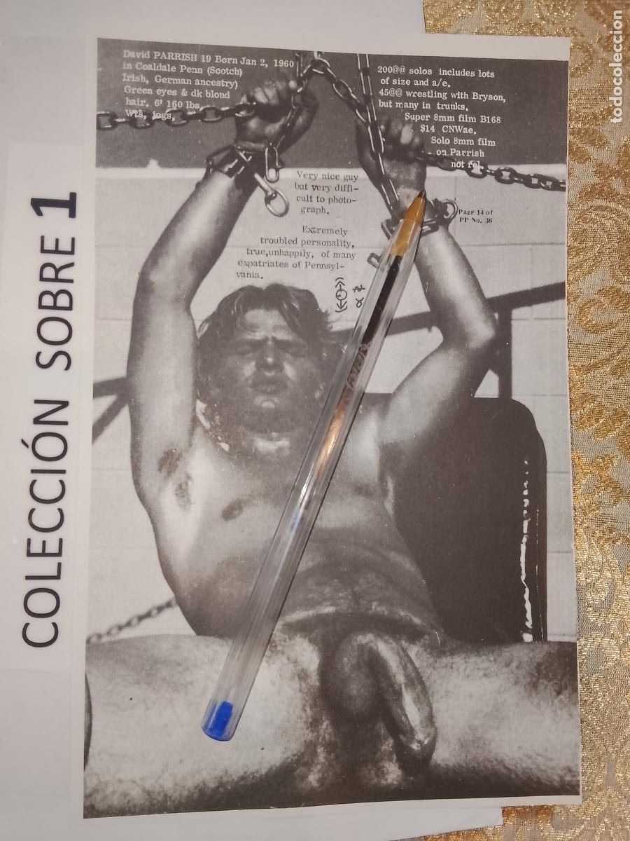 Outros: hoja tematica gay artistica fotografica o comic hombre erotico desnudos culturismo homo sexo EROTICA