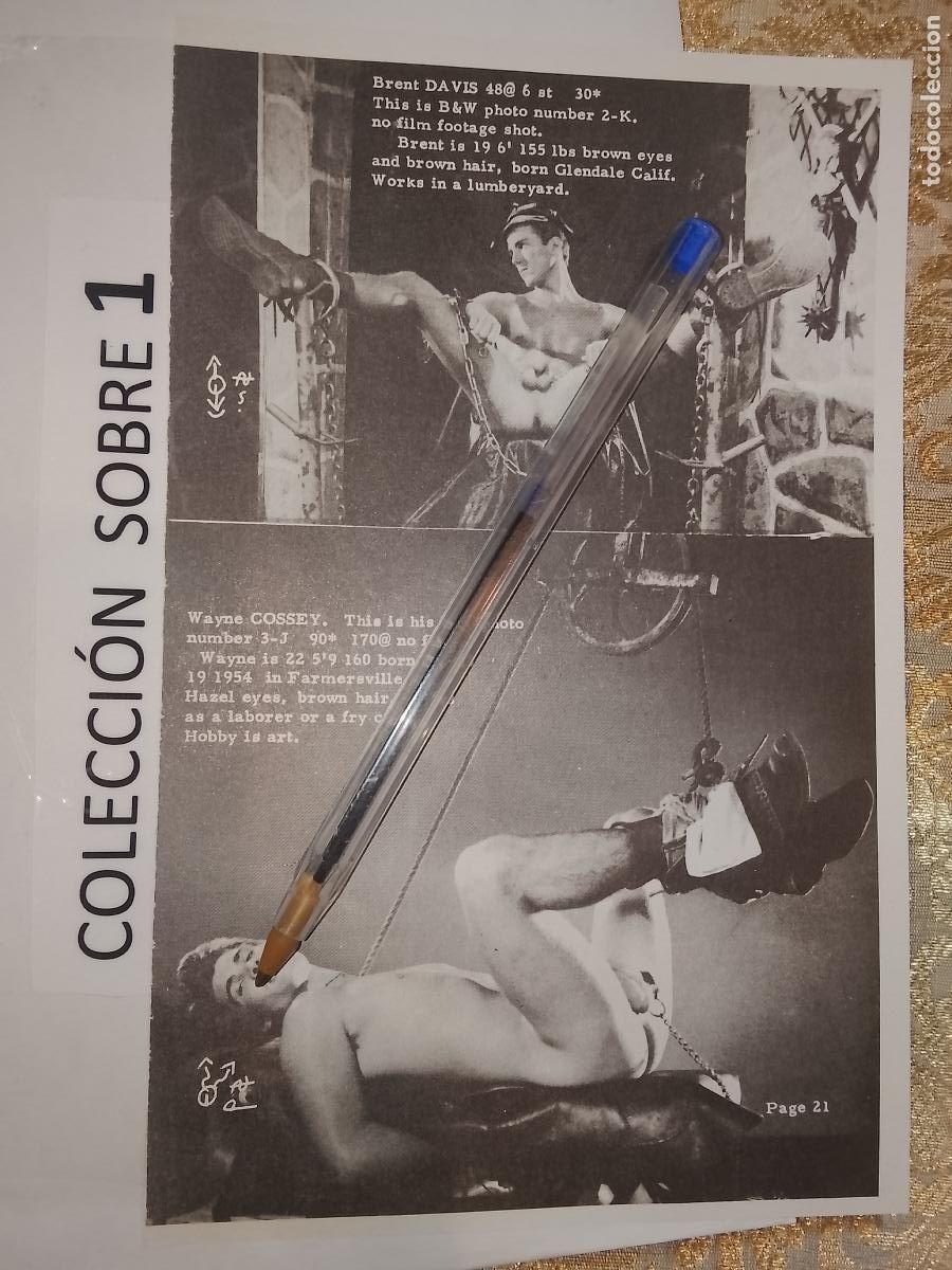 Outros: hoja tematica gay artistica fotografica o comic hombre erotico desnudos culturismo homo sexo EROTICA