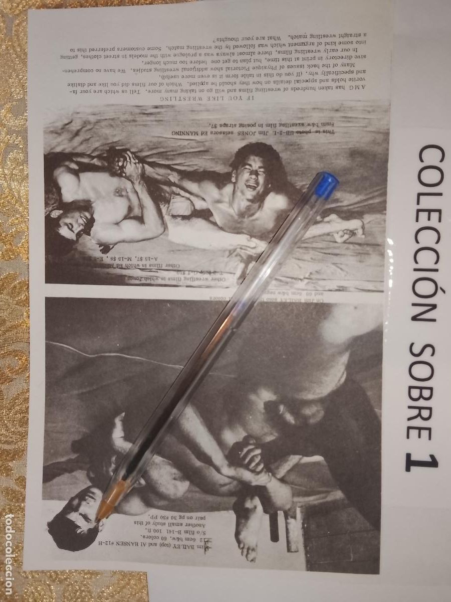 Outros: hoja tematica gay artistica fotografica o comic hombre erotico desnudos culturismo homo sexo EROTICA