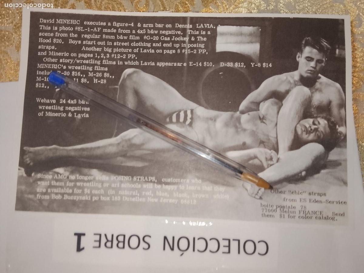 Outros: hoja tematica gay artistica fotografica o comic hombre erotico desnudos culturismo homo sexo EROTICA