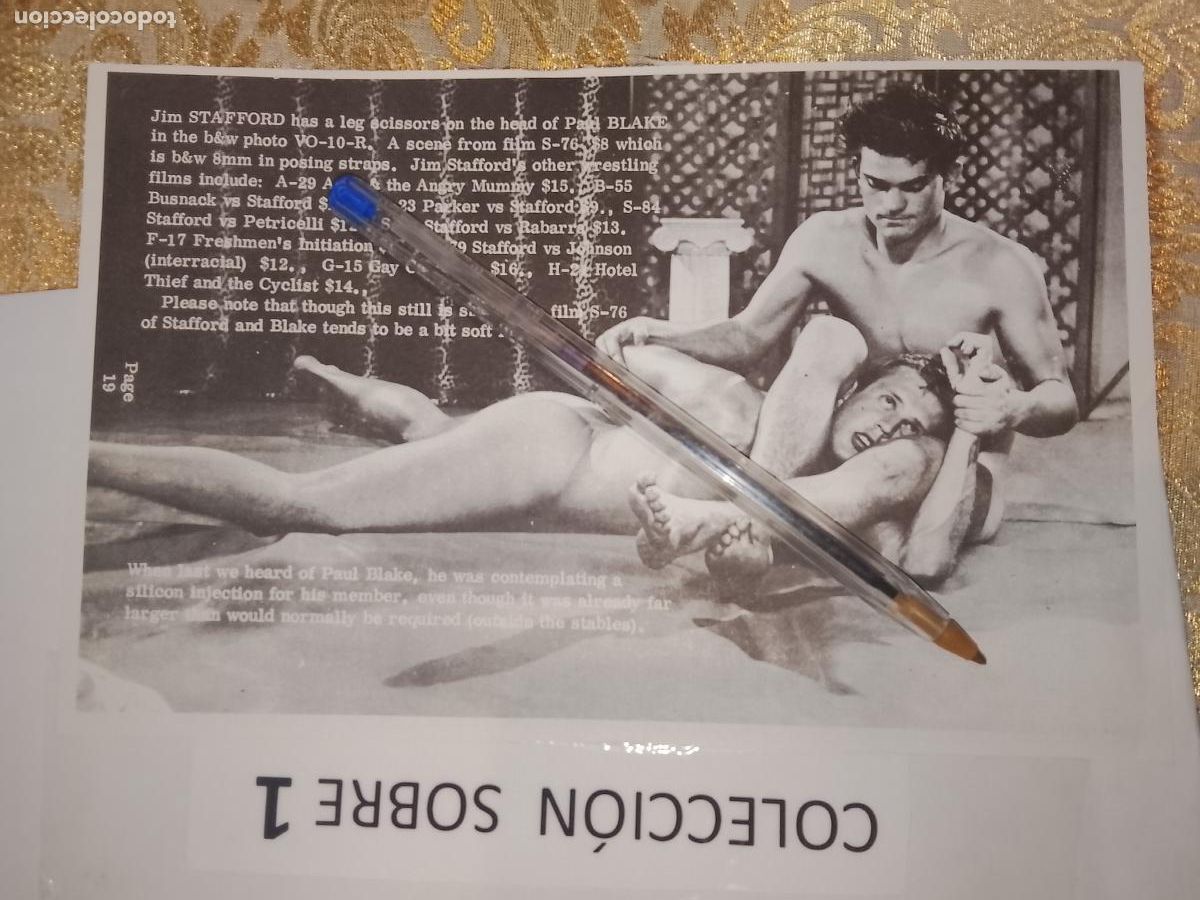 Outros: hoja tematica gay artistica fotografica o comic hombre erotico desnudos culturismo homo sexo EROTICA