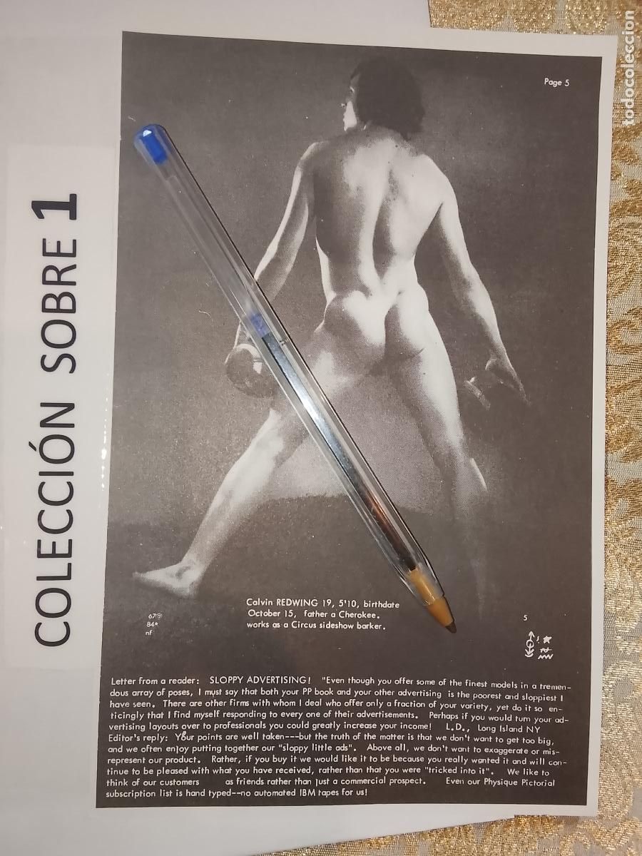 Outros: hoja tematica gay artistica fotografica o comic hombre erotico desnudos culturismo homo sexo EROTICA