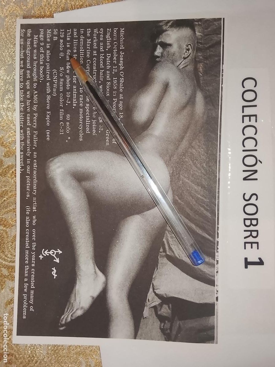 Outros: hoja tematica gay artistica fotografica o comic hombre erotico desnudos culturismo homo sexo EROTICA