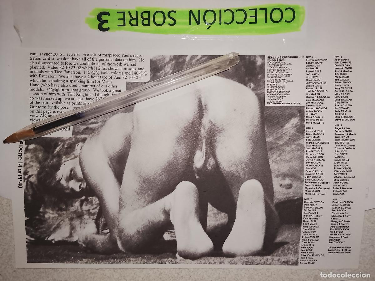 Outros: hoja tematica gay artistica fotografica o comic hombre erotico desnudos culturismo homo sexo EROTICA
