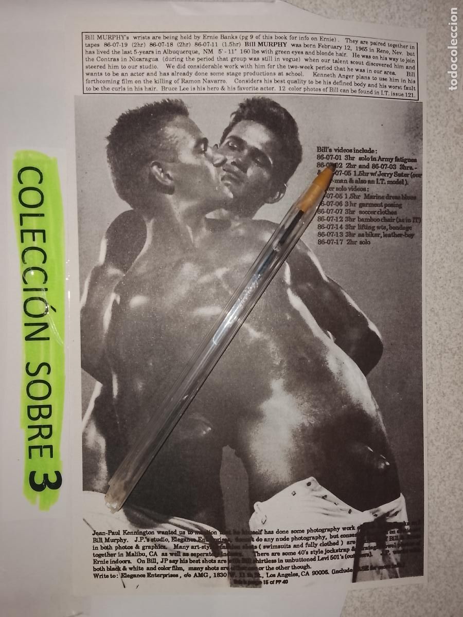 Outros: hoja tematica gay artistica fotografica o comic hombre erotico desnudos culturismo homo sexo EROTICA