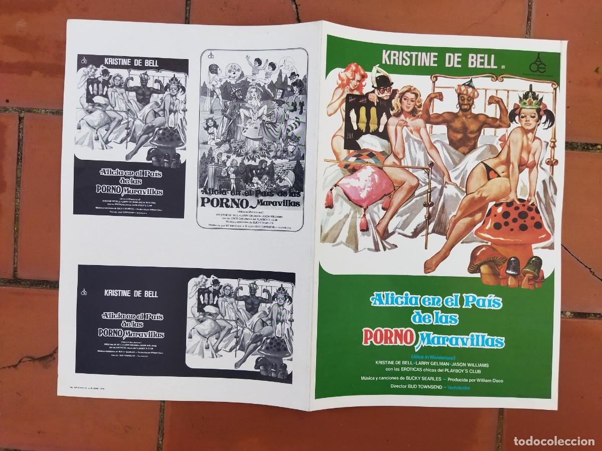 Otros: guia de cine doble ALICIA EN EL PAIS DE LAS PORNO MARAVILLAS kristine de bell bud townsend SIN USAR