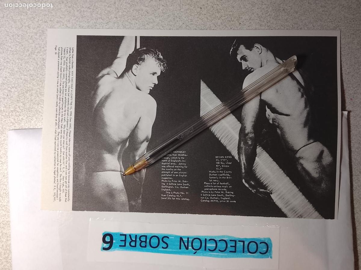Andere Artikel: hoja tematica gay artistica fotografica o comic hombre erotico desnudos culturismo homo sexo EROTICA