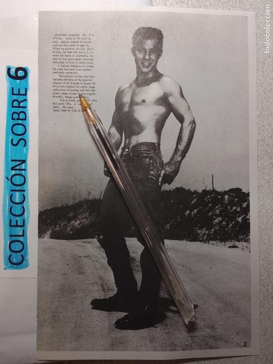 Autres: hoja tematica gay artistica fotografica o comic hombre erotico desnudos culturismo homo sexo EROTICA
