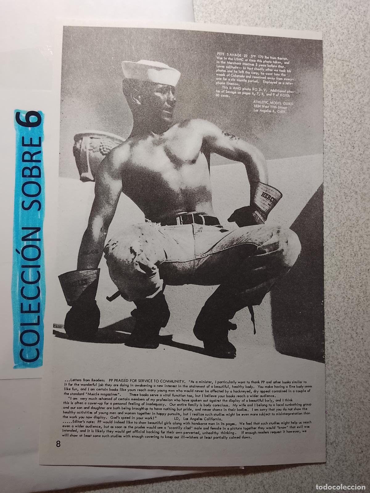 Autres: hoja tematica gay artistica fotografica o comic hombre erotico desnudos culturismo homo sexo EROTICA