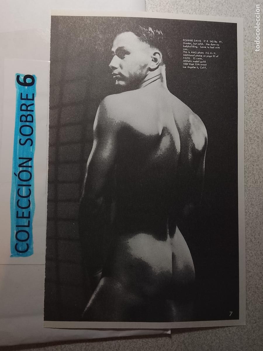 Autres: hoja tematica gay artistica fotografica o comic hombre erotico desnudos culturismo homo sexo EROTICA