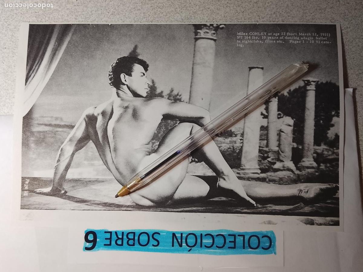 Autres: hoja tematica gay artistica fotografica o comic hombre erotico desnudos culturismo homo sexo EROTICA