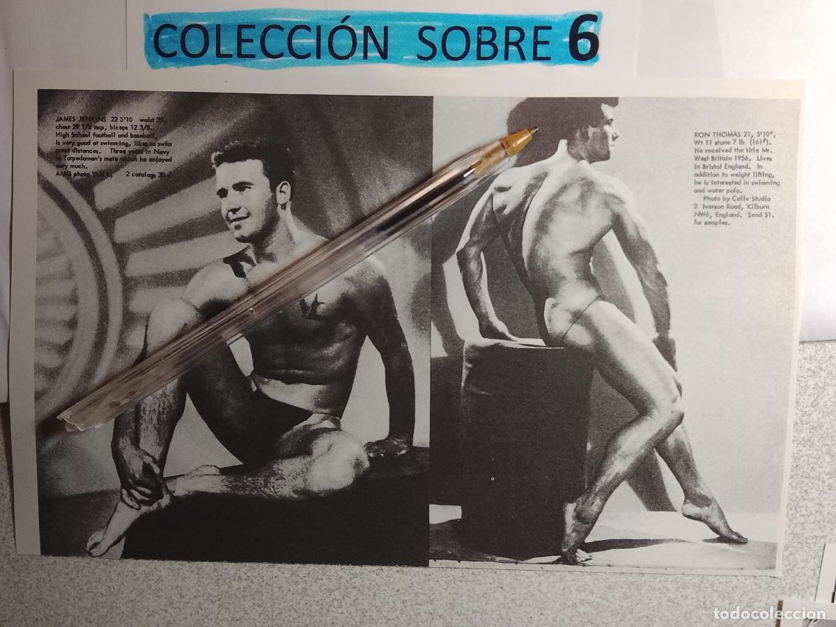 Autres: hoja tematica gay artistica fotografica o comic hombre erotico desnudos culturismo homo sexo EROTICA