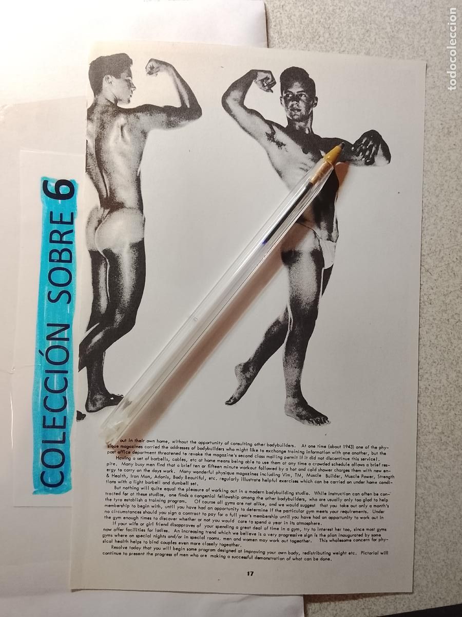 Andere Artikel: hoja tematica gay artistica fotografica o comic hombre erotico desnudos culturismo homo sexo EROTICA