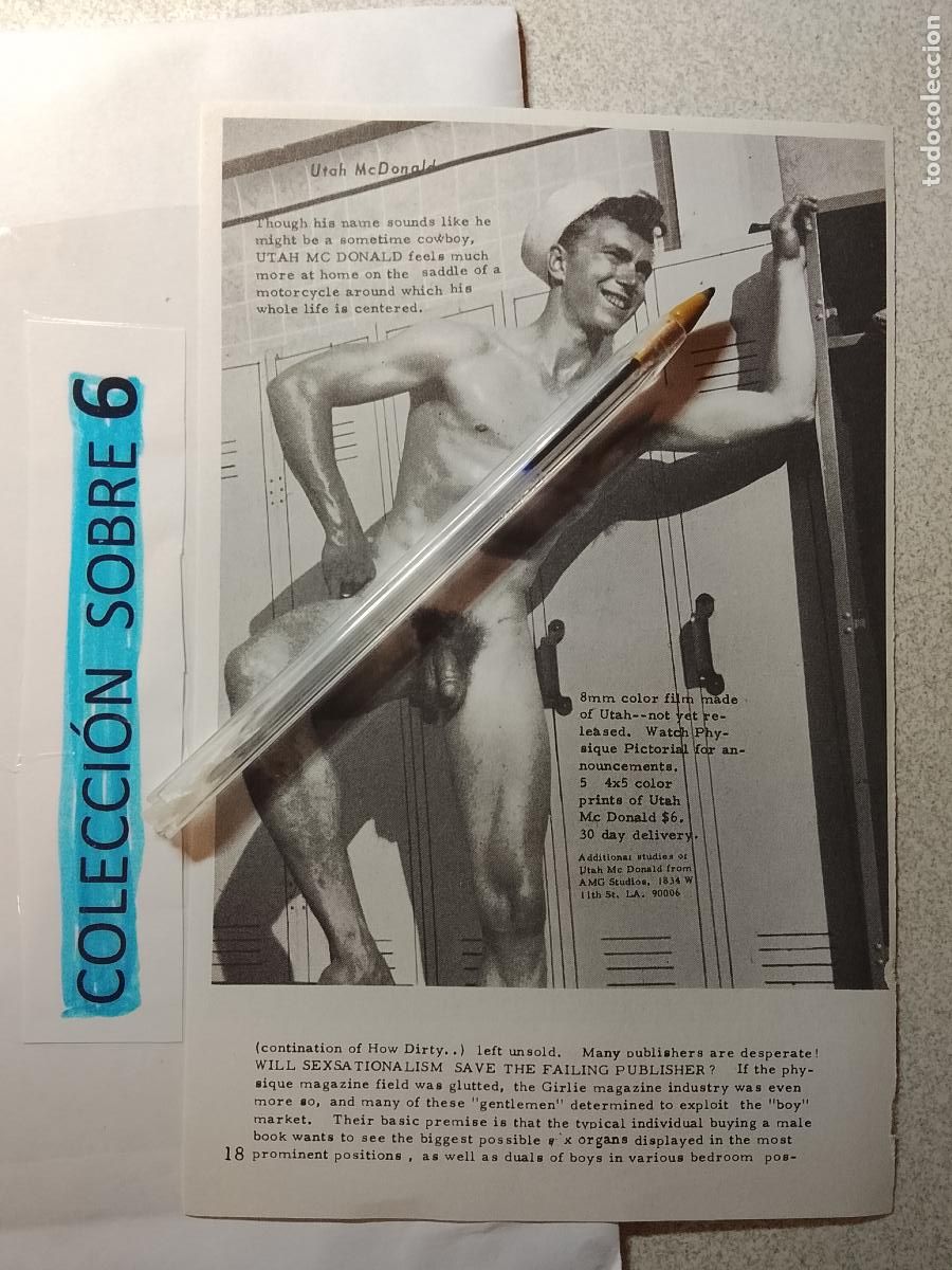 Andere Artikel: hoja tematica gay artistica fotografica o comic hombre erotico desnudos culturismo homo sexo EROTICA