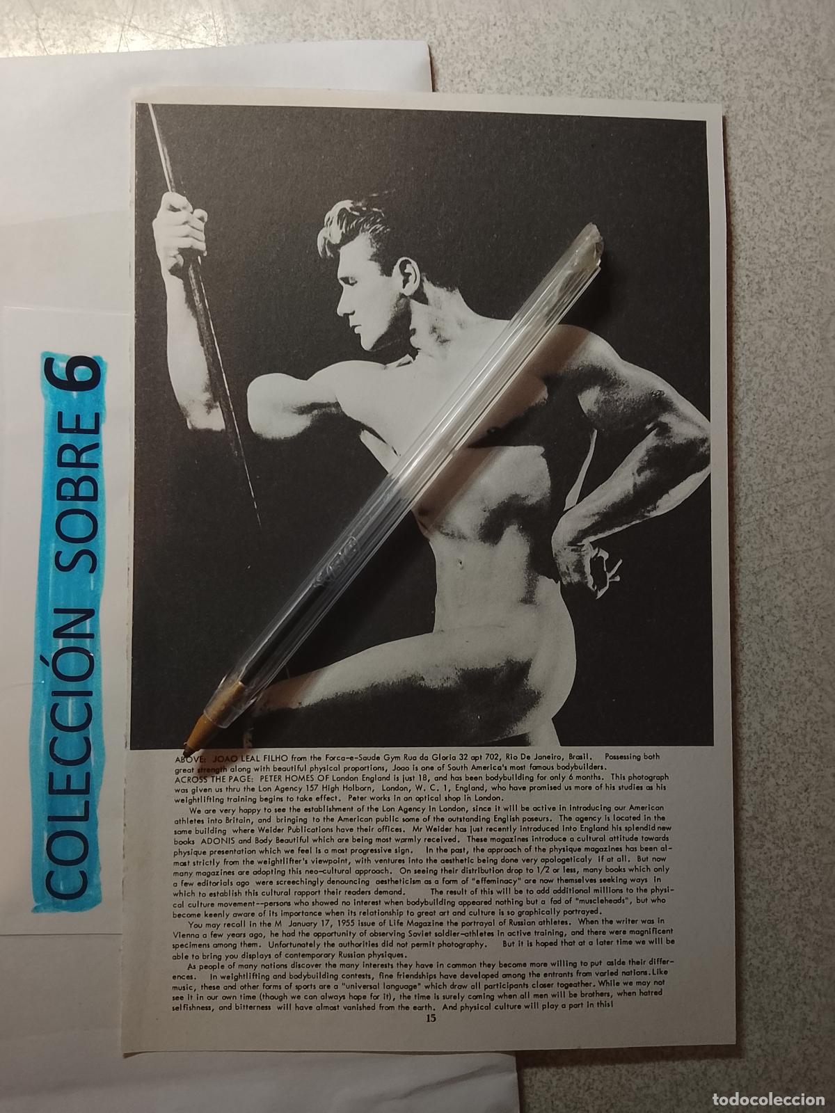 Autres: hoja tematica gay artistica fotografica o comic hombre erotico desnudos culturismo homo sexo EROTICA