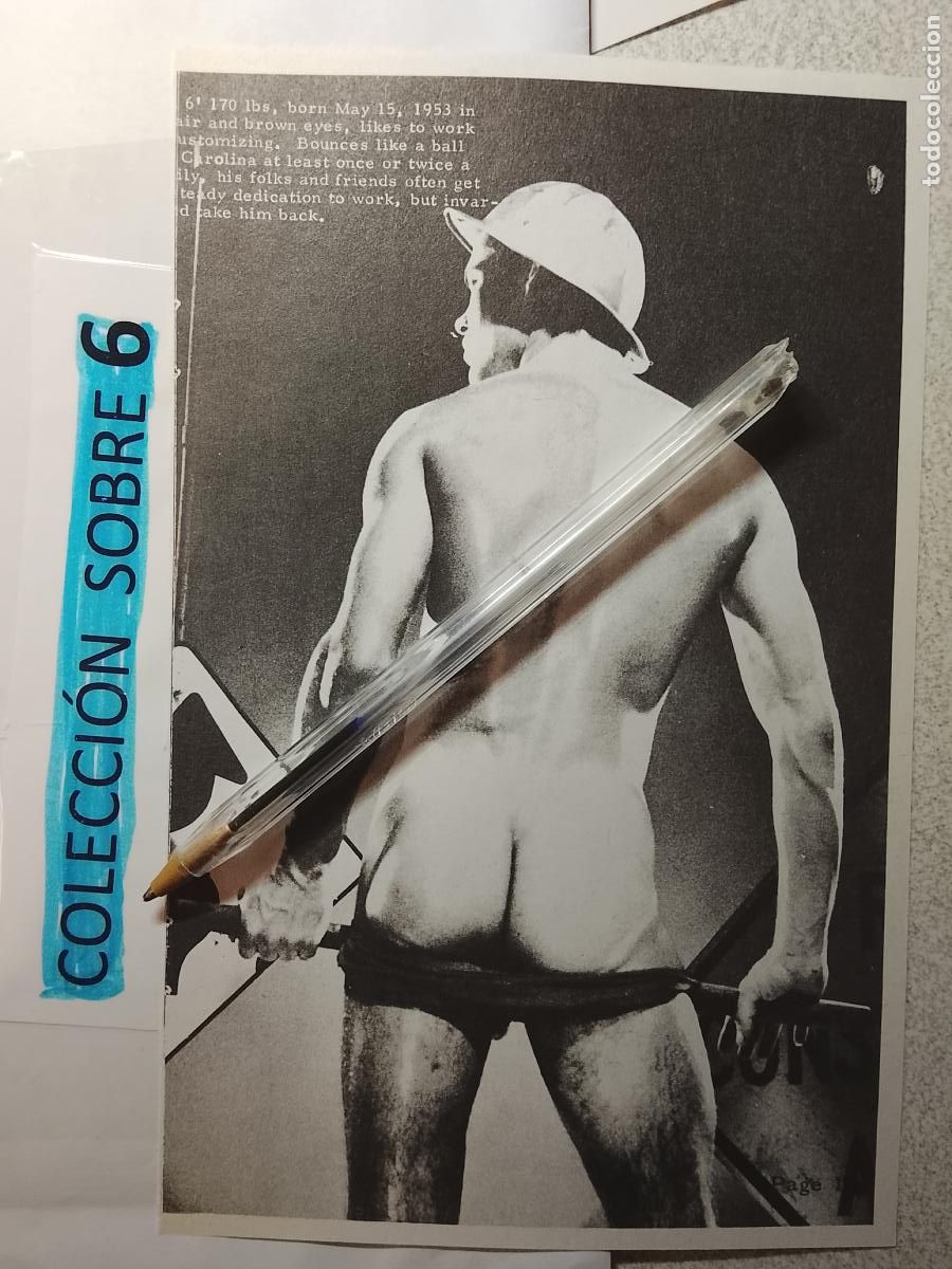 Outros: hoja tematica gay artistica fotografica o comic hombre erotico desnudos culturismo homo sexo EROTICA