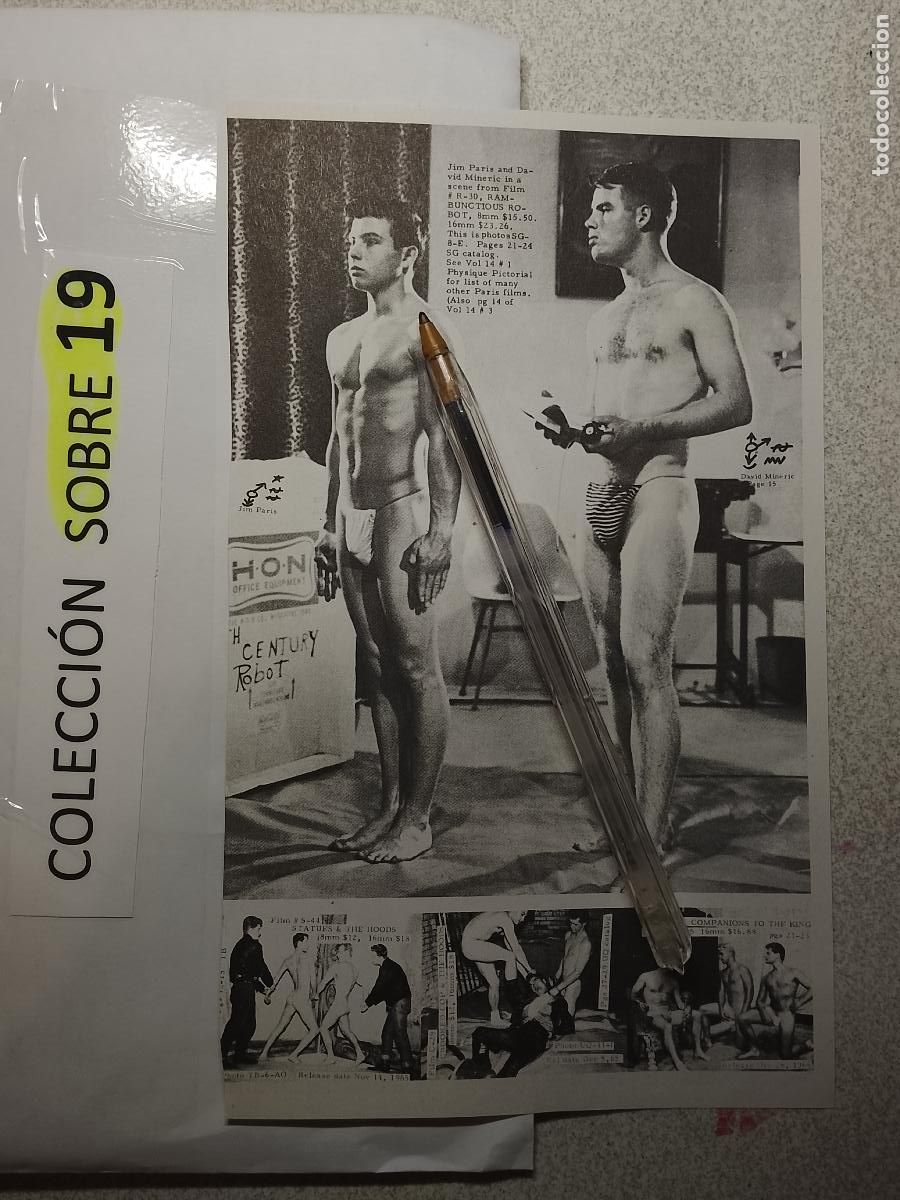 Outros: hoja tematica gay artistica fotografica o comic hombre erotico desnudos culturismo homo sexo EROTICA