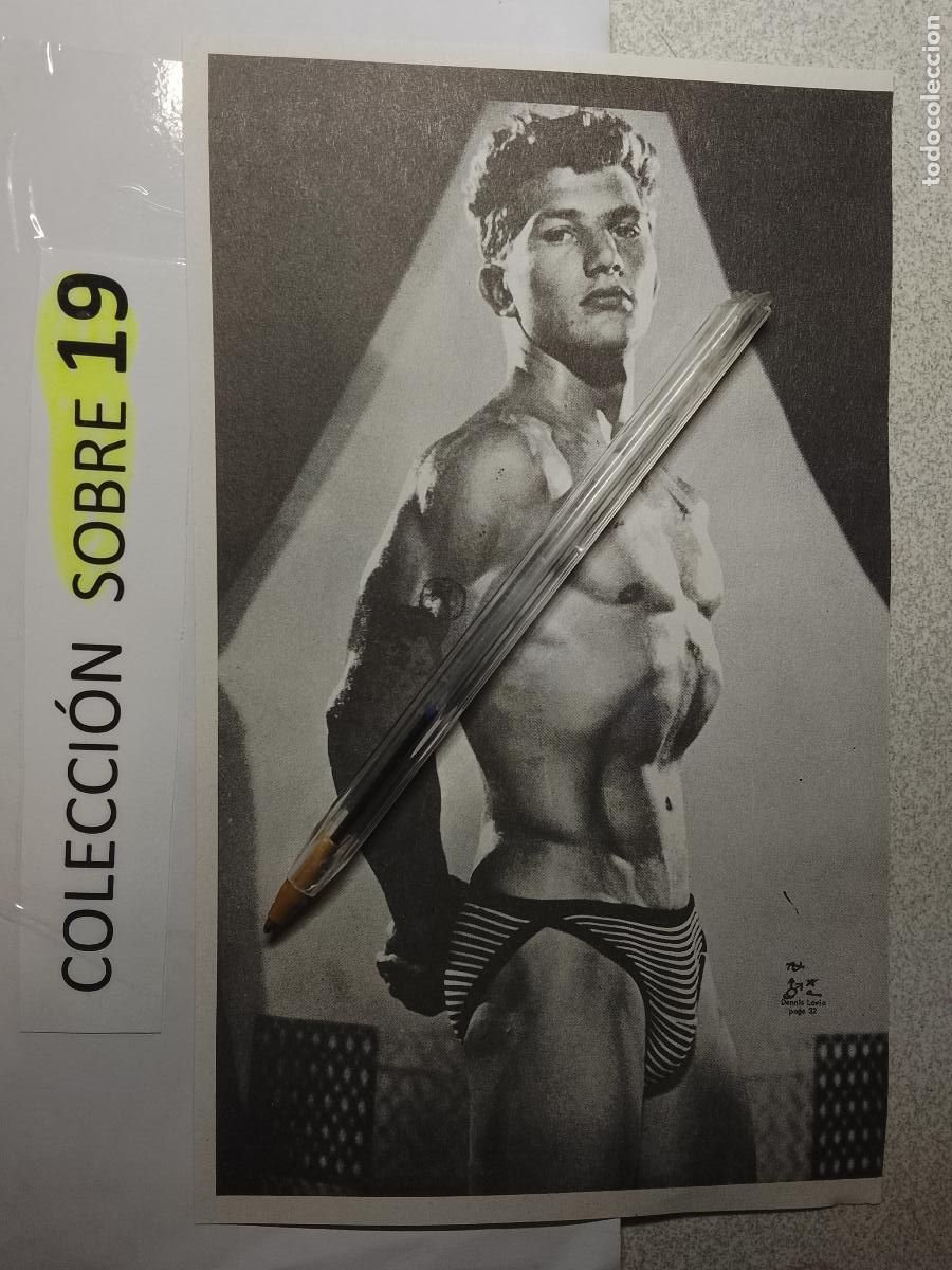 Autres: hoja tematica gay artistica fotografica o comic hombre erotico desnudos culturismo homo sexo EROTICA