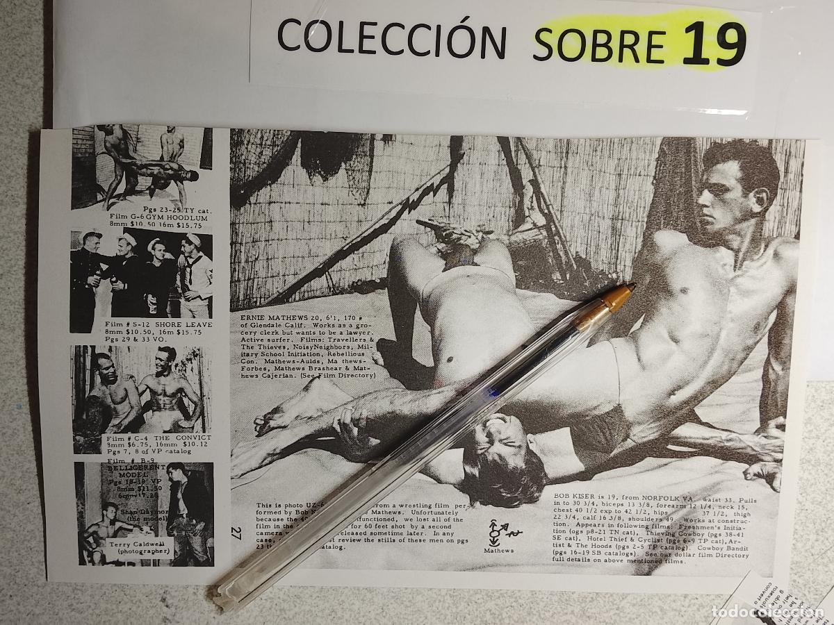 Andere Artikel: hoja tematica gay artistica fotografica o comic hombre erotico desnudos culturismo homo sexo EROTICA