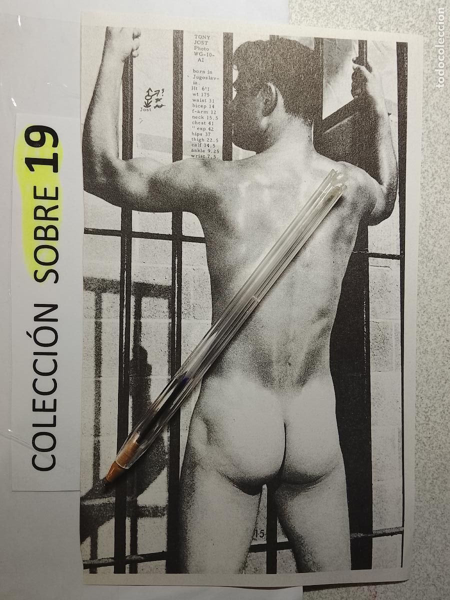 Autres: hoja tematica gay artistica fotografica o comic hombre erotico desnudos culturismo homo sexo EROTICA