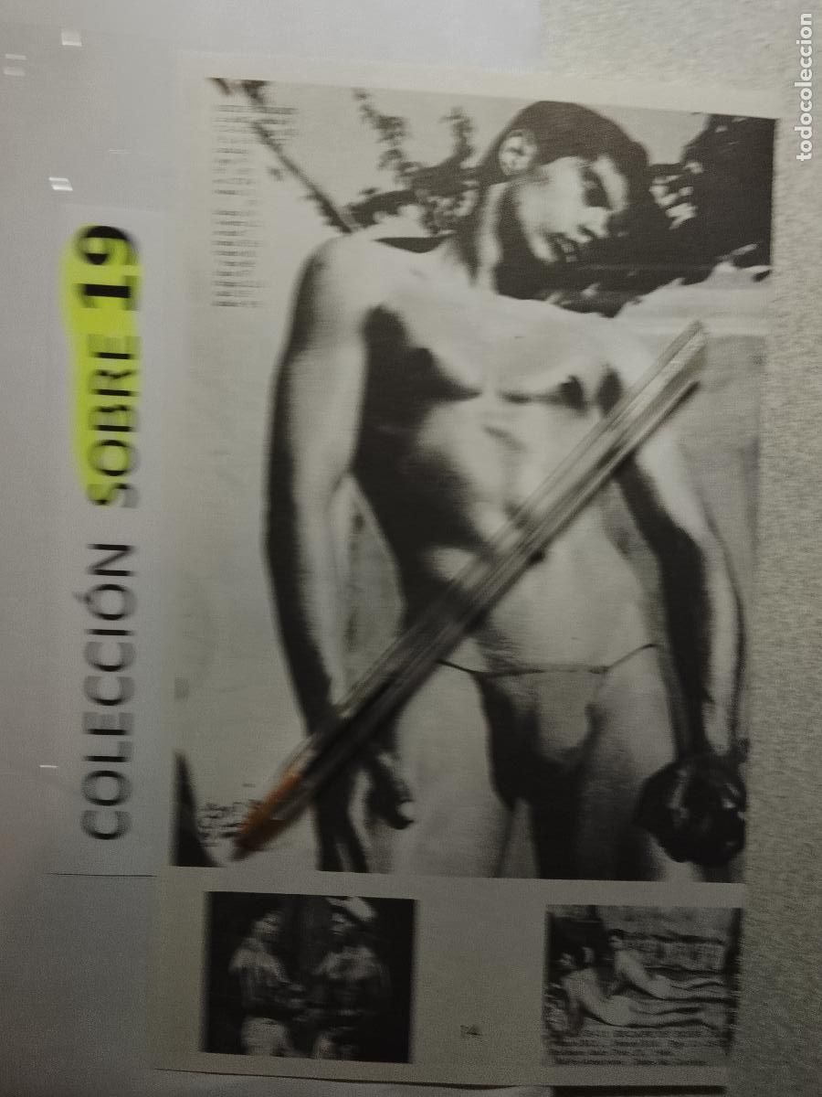 Autres: hoja tematica gay artistica fotografica o comic hombre erotico desnudos culturismo homo sexo EROTICA