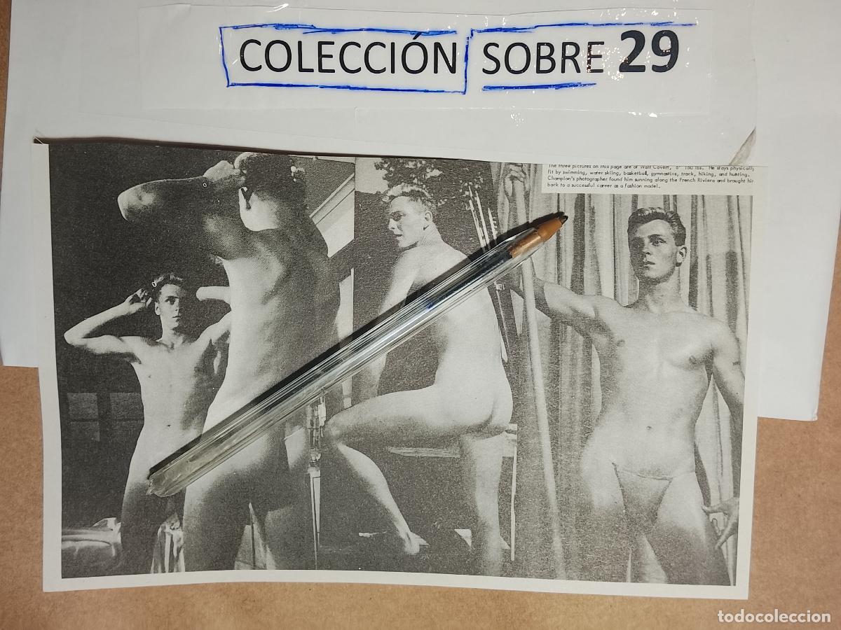Autres: hoja tematica gay artistica fotografica o comic hombre erotico desnudos culturismo homo sexo EROTICA