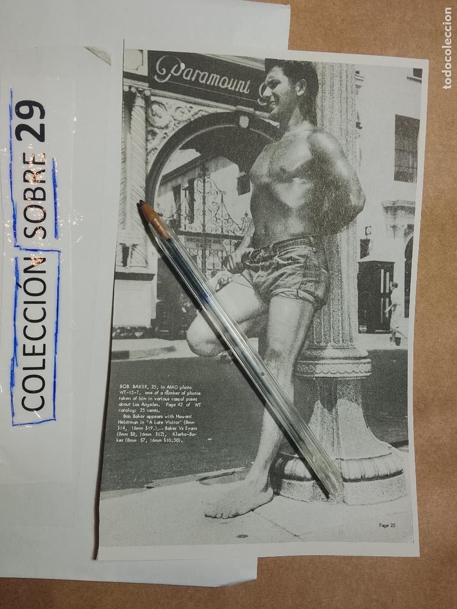 Autres: hoja tematica gay artistica fotografica o comic hombre erotico desnudos culturismo homo sexo EROTICA