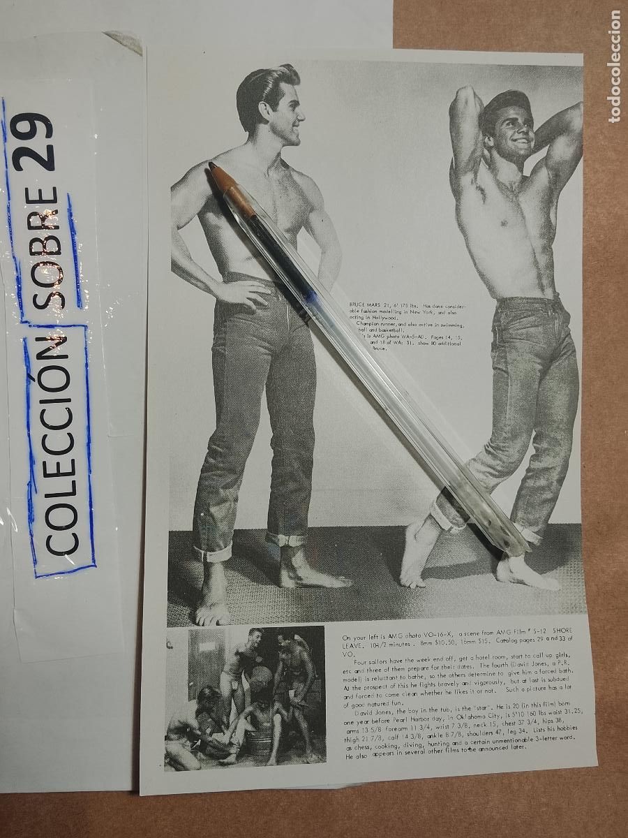 Andere Artikel: hoja tematica gay artistica fotografica o comic hombre erotico desnudos culturismo homo sexo EROTICA