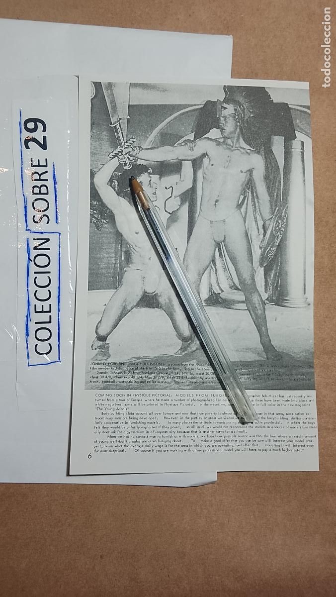 Andere Artikel: hoja tematica gay artistica fotografica o comic hombre erotico desnudos culturismo homo sexo EROTICA