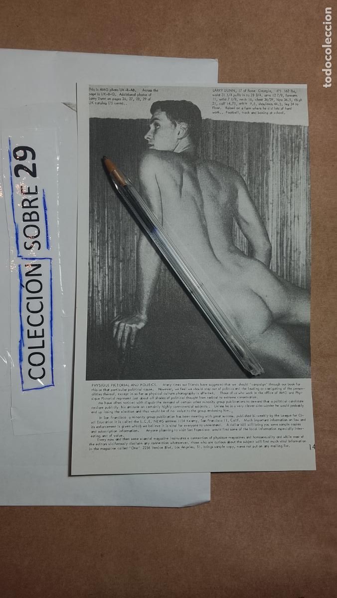 Andere Artikel: hoja tematica gay artistica fotografica o comic hombre erotico desnudos culturismo homo sexo EROTICA