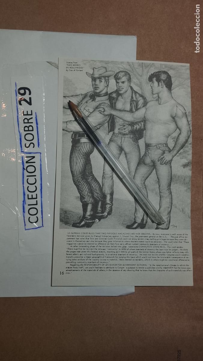 Andere Artikel: hoja tematica gay artistica fotografica o comic hombre erotico desnudos culturismo homo sexo EROTICA