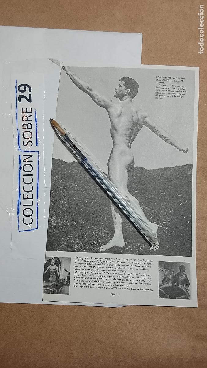 Andere Artikel: hoja tematica gay artistica fotografica o comic hombre erotico desnudos culturismo homo sexo EROTICA
