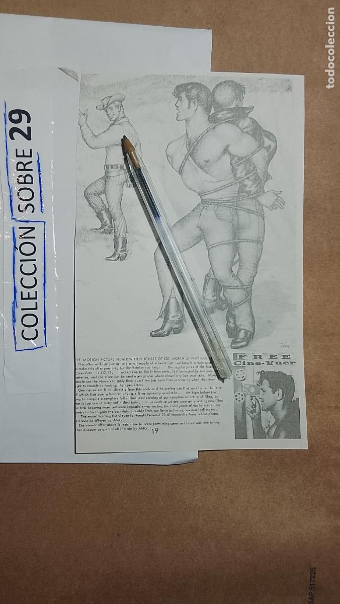 Andere Artikel: hoja tematica gay artistica fotografica o comic hombre erotico desnudos culturismo homo sexo EROTICA