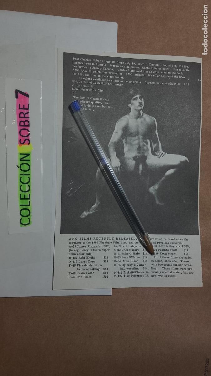 Andere Artikel: hoja tematica gay artistica fotografica o comic hombre erotico desnudos culturismo homo sexo EROTICA