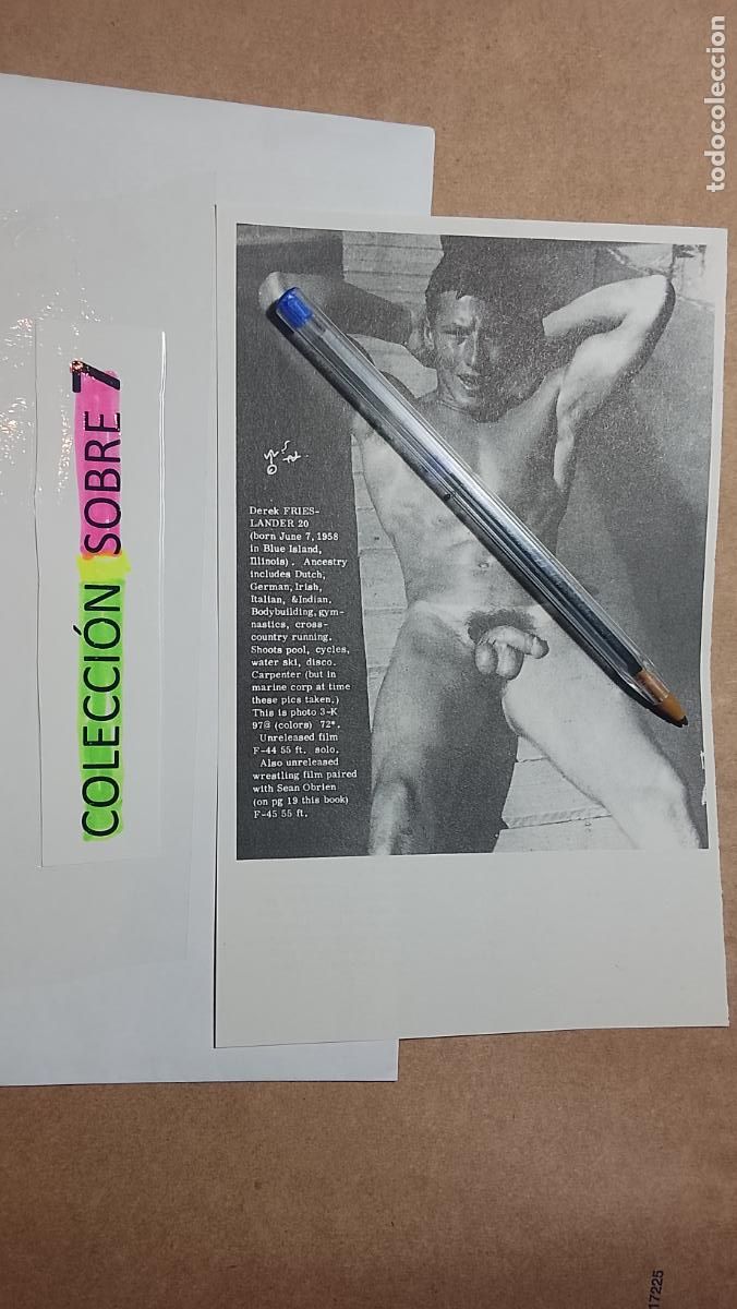 Andere Artikel: hoja tematica gay artistica fotografica o comic hombre erotico desnudos culturismo homo sexo EROTICA