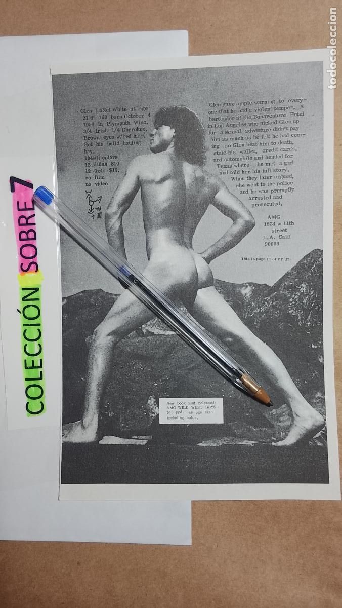 Andere Artikel: hoja tematica gay artistica fotografica o comic hombre erotico desnudos culturismo homo sexo EROTICA
