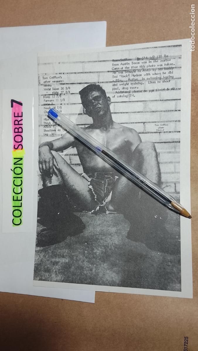 Autres: hoja tematica gay artistica fotografica o comic hombre erotico desnudos culturismo homo sexo EROTICA