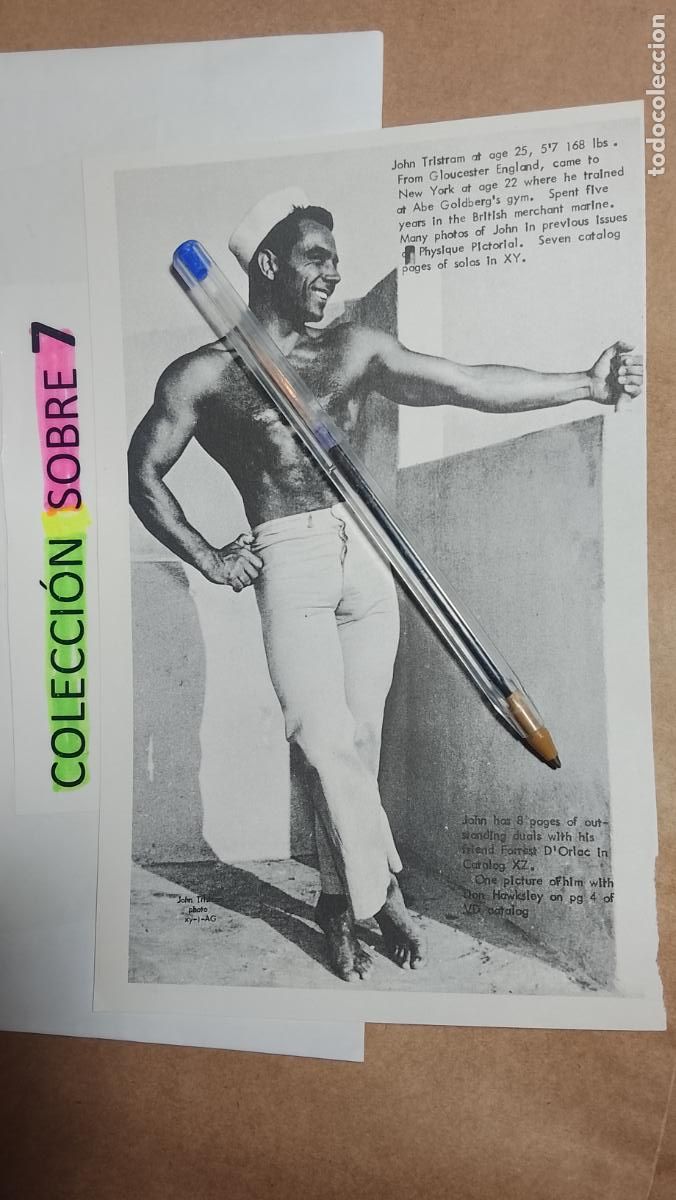 Autres: hoja tematica gay artistica fotografica o comic hombre erotico desnudos culturismo homo sexo EROTICA
