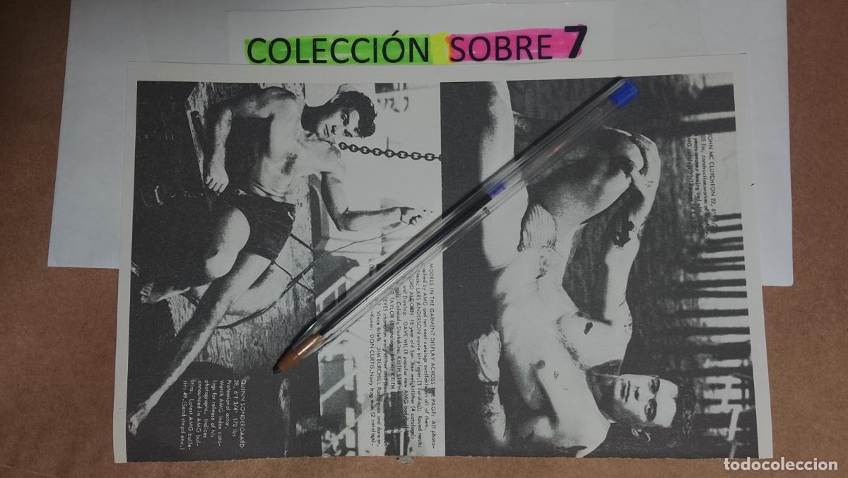 Autres: hoja tematica gay artistica fotografica o comic hombre erotico desnudos culturismo homo sexo EROTICA