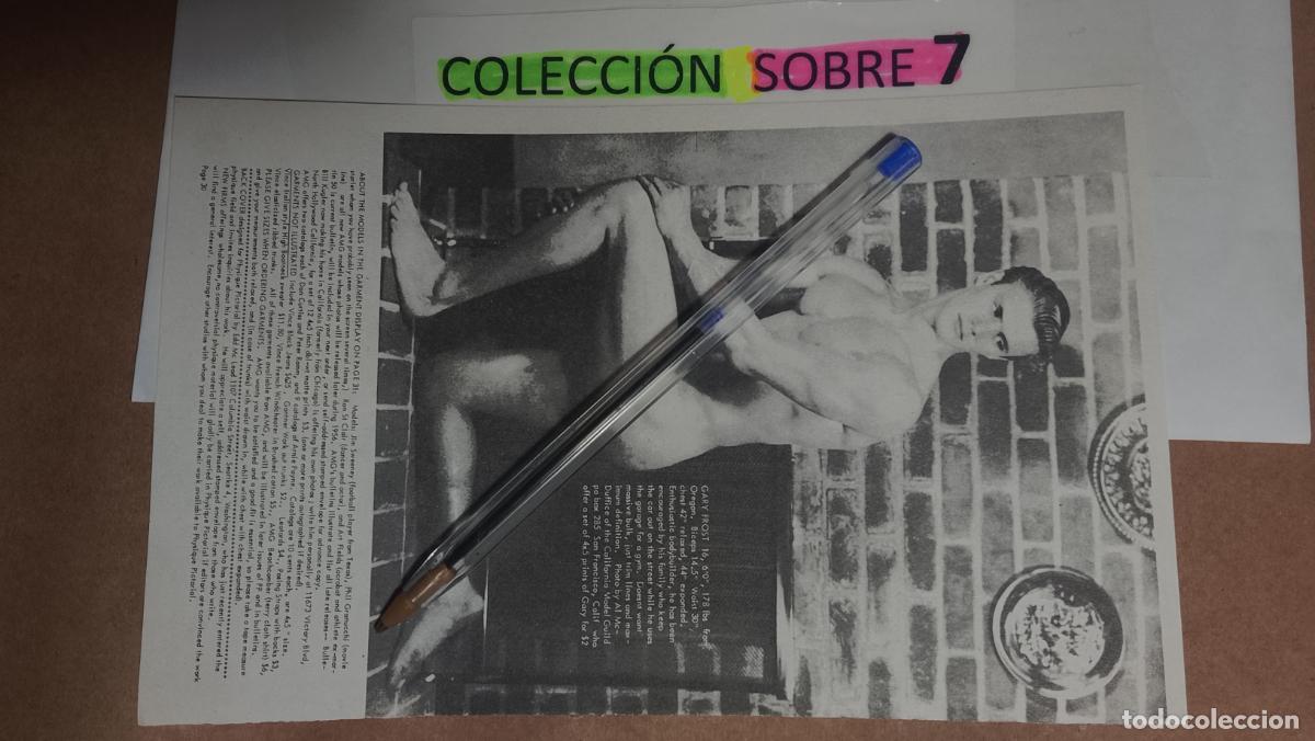 Autres: hoja tematica gay artistica fotografica o comic hombre erotico desnudos culturismo homo sexo EROTICA