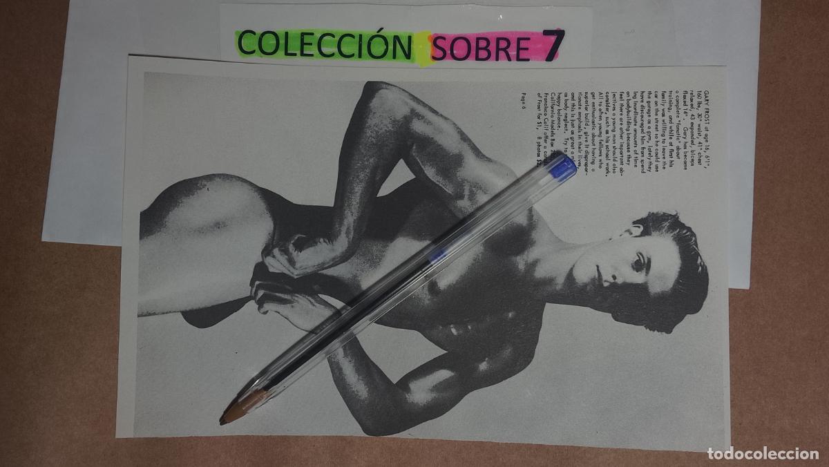 Autres: hoja tematica gay artistica fotografica o comic hombre erotico desnudos culturismo homo sexo EROTICA