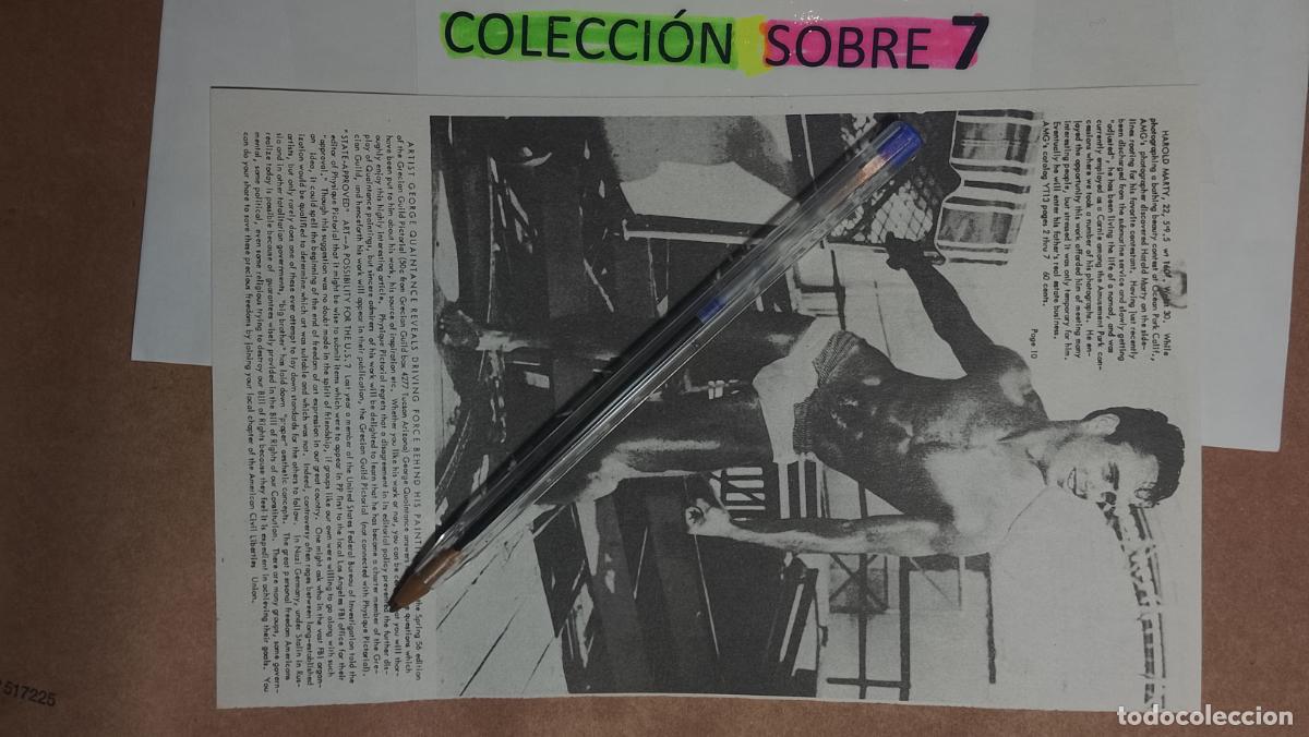 Autres: hoja tematica gay artistica fotografica o comic hombre erotico desnudos culturismo homo sexo EROTICA