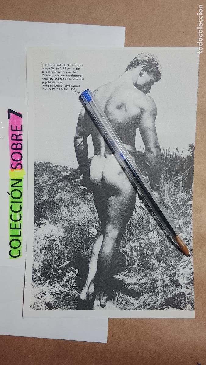 Autres: hoja tematica gay artistica fotografica o comic hombre erotico desnudos culturismo homo sexo EROTICA