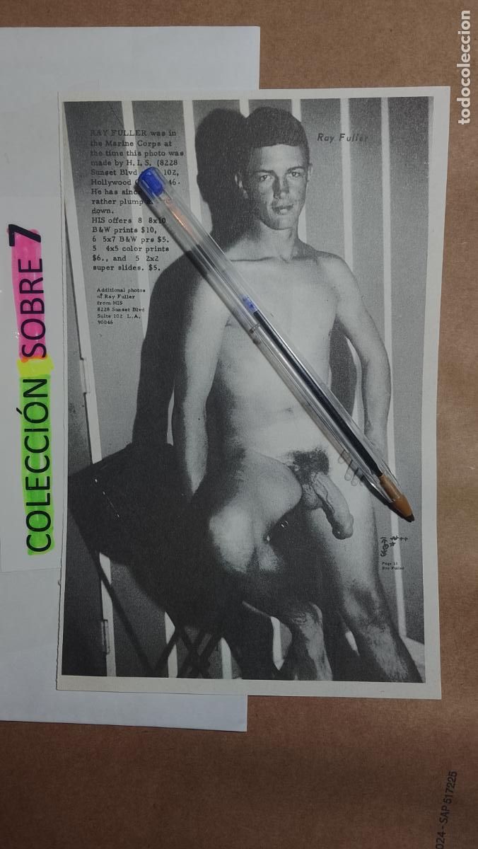 Autres: hoja tematica gay artistica fotografica o comic hombre erotico desnudos culturismo homo sexo EROTICA